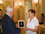 Нагородження А.В.Серпінської орденом, липень 2009 р.